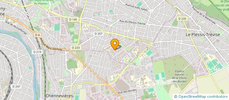 localisation de l'entreprise MONSIEUR NINO VALENTI à CHAMPIGNY-SUR-MARNE