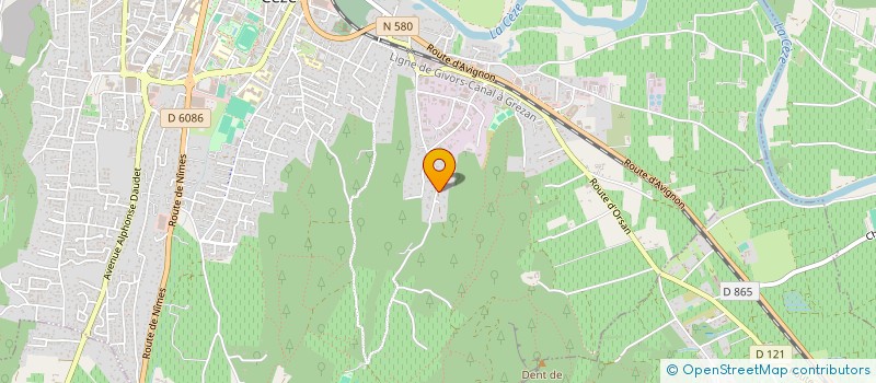 localisation de l'entreprise MONSIEUR NINO VASILE  BAGNOLS-SUR-CEZE