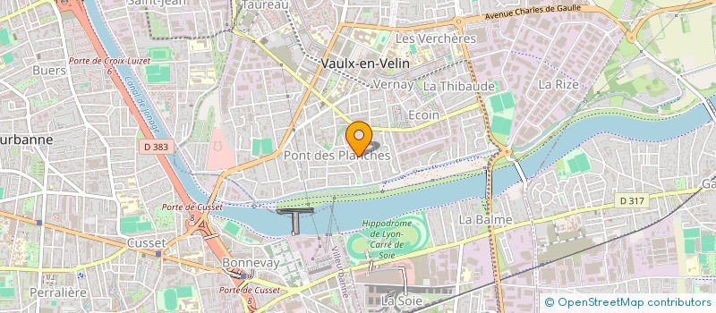 localisation de l'entreprise MONSIEUR NINOS ZEITOUN  VAULX-EN-VELIN