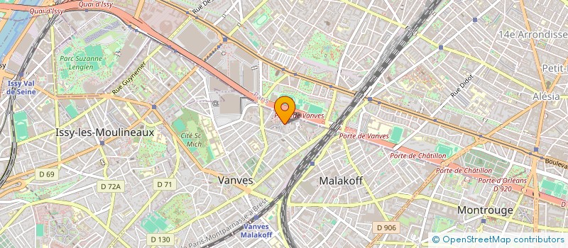localisation de l'entreprise MONSIEUR NIRINA RAKOTOZAFIMINAHY à VANVES