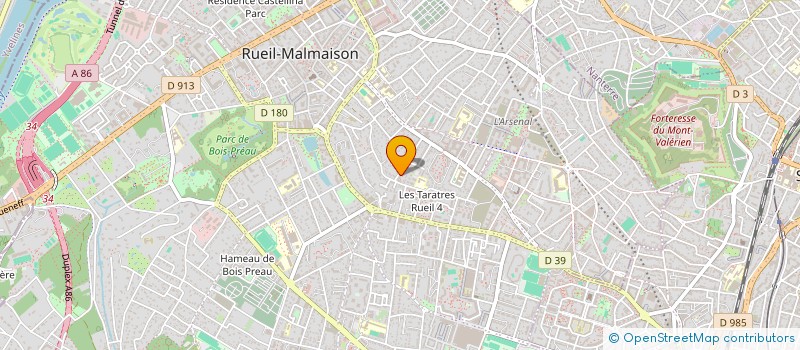 localisation de l'entreprise MONSIEUR NIRMALANANDAN KANAGASUNDARAM à RUEIL-MALMAISON