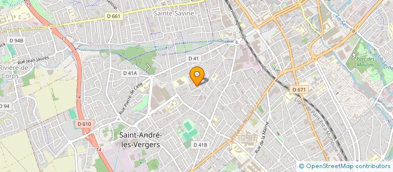 localisation de l'entreprise MONSIEUR NIRMALESWARAN SIVALINGAM  SAINT-ANDRE-LES-VERGERS