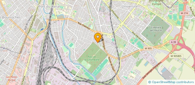 localisation de l'entreprise MONSIEUR NIRMEL MOUCHIQUEL  DIJON