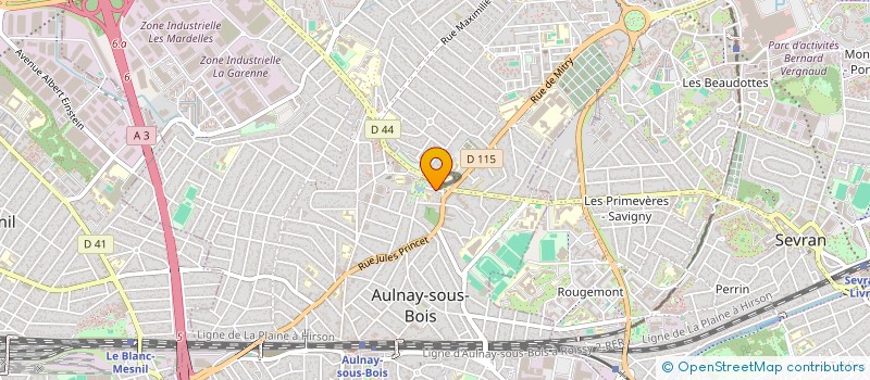 localisation de l'entreprise MONSIEUR NIROJAN MAHESWARAN à AULNAY-SOUS-BOIS