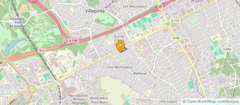 localisation de l'entreprise MONSIEUR NIRUSHAN THAYAPARAN  VILLEPINTE