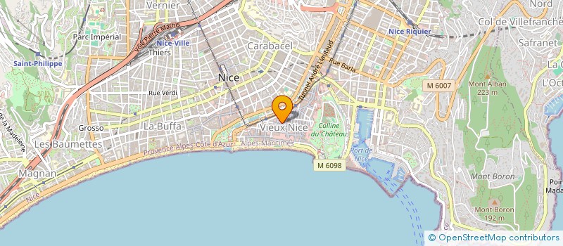 localisation de l'entreprise MONSIEUR NIS HANSEN à NICE