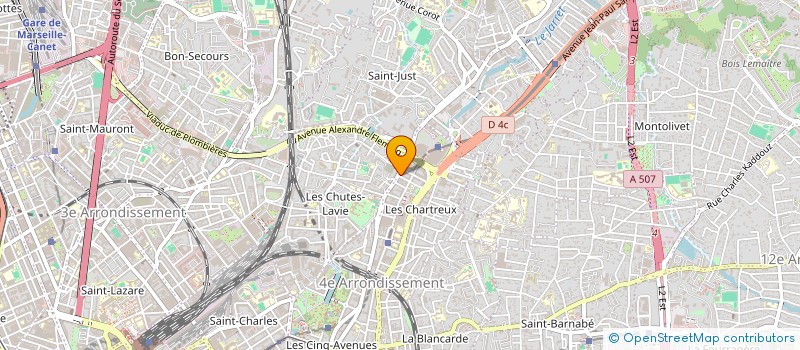 localisation de l'entreprise MONSIEUR NISAN ODEMIS à MARSEILLE