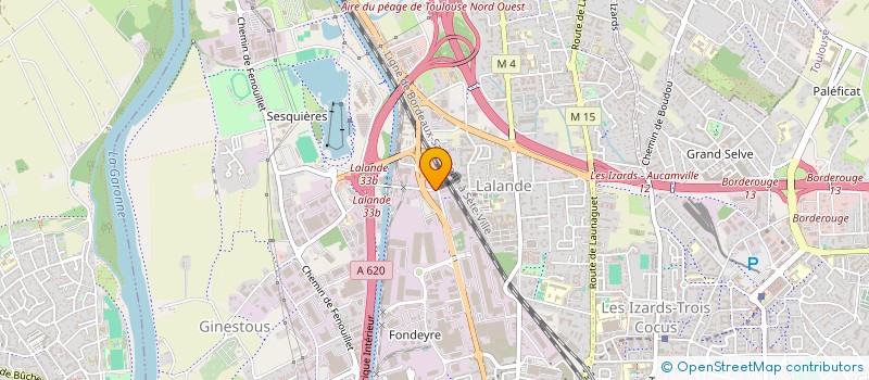 localisation de l'entreprise MONSIEUR NISAR AFGHAN  TOULOUSE