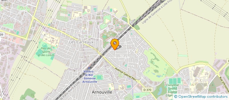 localisation de l'entreprise MONSIEUR NISAR AHMED à GONESSE