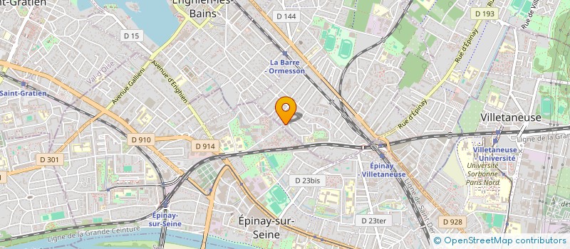 localisation de l'entreprise MONSIEUR NISAR JAGABAR ALI à DEUIL-LA-BARRE