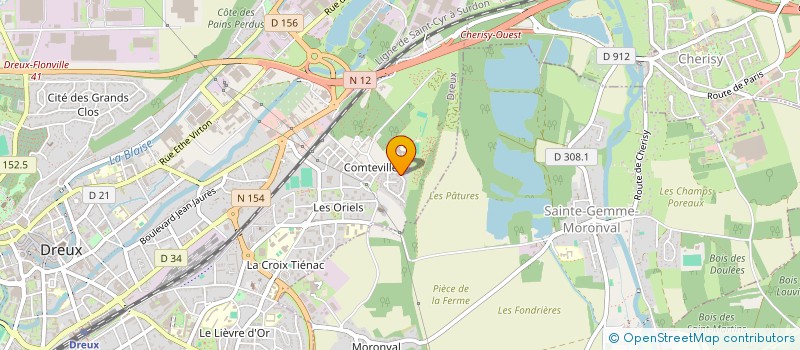 localisation de l'entreprise MONSIEUR NISAR KHAN à DREUX