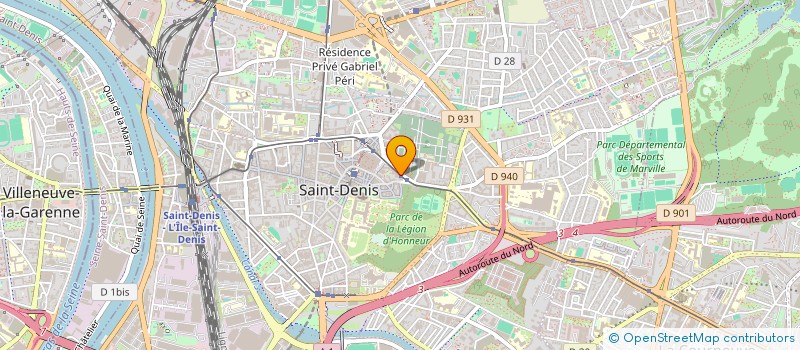 localisation de l'entreprise MONSIEUR NISAR SHERZAY  SAINT-DENIS