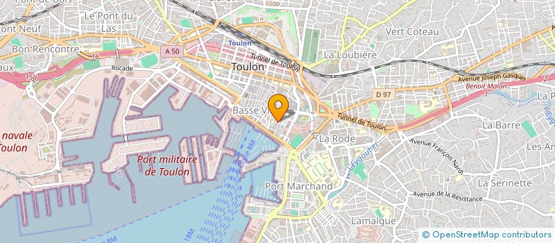 localisation de l'entreprise MONSIEUR NISAR YOUSFZAI  TOULON