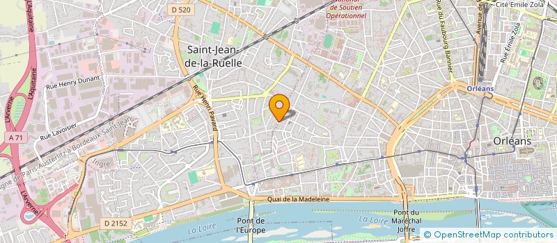 localisation de l'entreprise MONSIEUR NISAR ZADRAN à ORLEANS