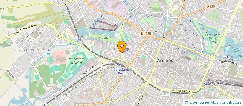 localisation de l'entreprise MONSIEUR NISHAN BARUA à AMIENS