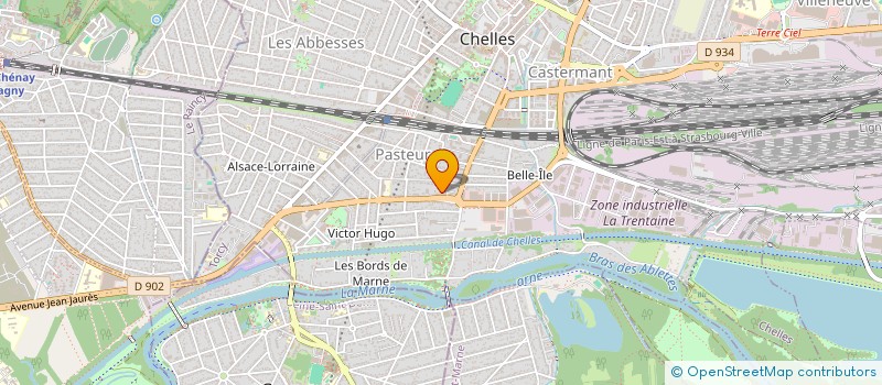 localisation de l'entreprise MONSIEUR NISHOK SEBARATNAM  CHELLES