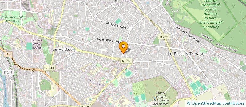 localisation de l'entreprise MONSIEUR NISI KUETI LUSAKUNU  CHAMPIGNY-SUR-MARNE