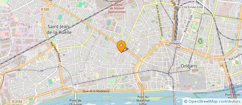 localisation de l'entreprise MONSIEUR NISSALI ALI à ORLEANS