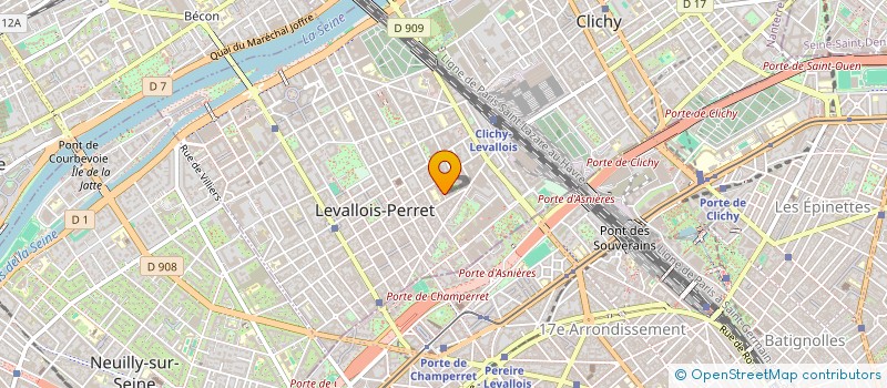localisation de l'entreprise MONSIEUR NISSANKA JAYASURIYA à LEVALLOIS-PERRET