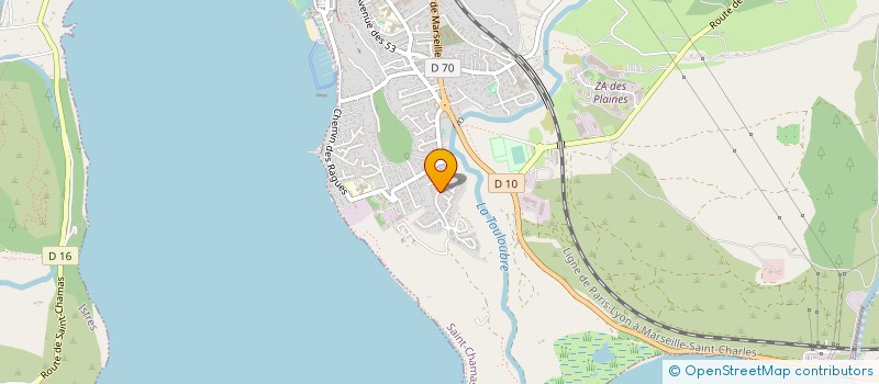 localisation de l'entreprise MONSIEUR NISSAR MOHAMED ALI  SAINT-CHAMAS