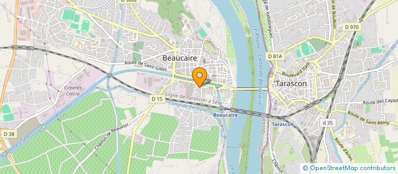 localisation de l'entreprise MONSIEUR NISTOR ION  BEAUCAIRE