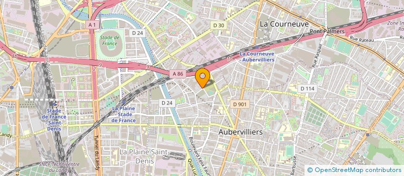 localisation de l'entreprise MONSIEUR NITCHY WILLERSTEEN à AUBERVILLIERS