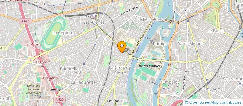 localisation de l'entreprise MONSIEUR NIXON BELANGER à TOULOUSE