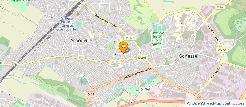 localisation de l'entreprise MONSIEUR NIXON SYLVESTRE à GONESSE