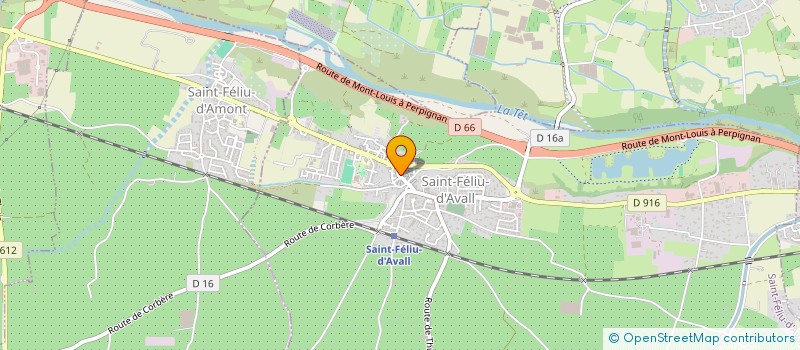 localisation de l'entreprise MONSIEUR NIXON-VIRGIL STROE  SAINT-FELIU-D'AVALL