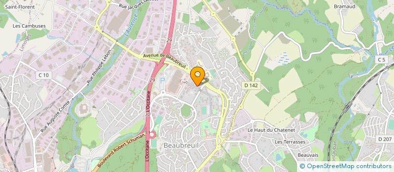localisation de l'entreprise MONSIEUR NIYAZI AKGUN à LIMOGES