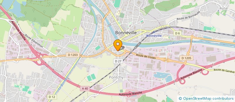 localisation de l'entreprise MONSIEUR NIYAZI ERDAS  BONNEVILLE