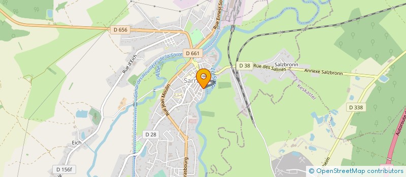 localisation de l'entreprise MONSIEUR NIYAZI ERDOGAN  SARRALBE