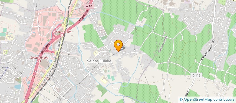 localisation de l'entreprise MONSIEUR NIYAZI GUVEN à SAINTE-EULALIE