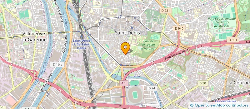 localisation de l'entreprise MONSIEUR NIZA NOUROU  SAINT-DENIS