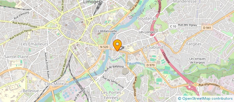 localisation de l'entreprise MONSIEUR NIZAMETTIN DINC à LIMOGES