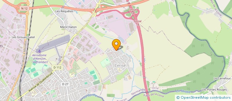 localisation de l'entreprise MONSIEUR NIZAMETTIN KAYA  SAINT-PATERNE - LE CHEVAIN