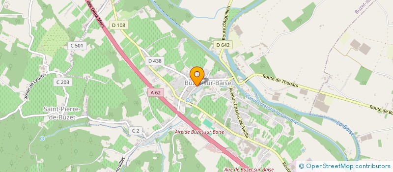 localisation de l'entreprise MONSIEUR NIZAR AMRI à BUZET SUR BAISE