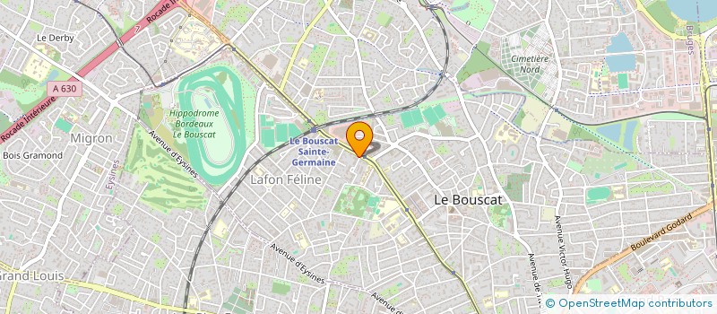 localisation de l'entreprise MONSIEUR NIZAR AOUALI à LE BOUSCAT