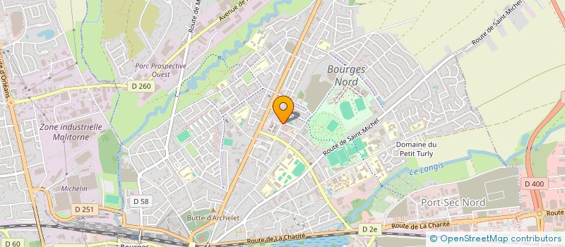 localisation de l'entreprise MONSIEUR NIZAR AZAZA  BOURGES