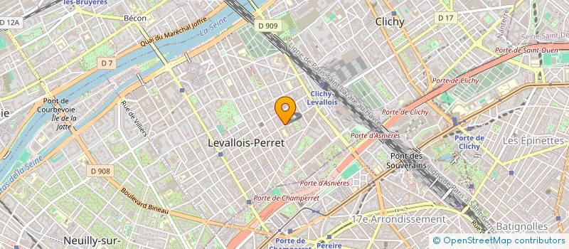 localisation de l'entreprise MONSIEUR NIZAR BAYECH à LEVALLOIS-PERRET