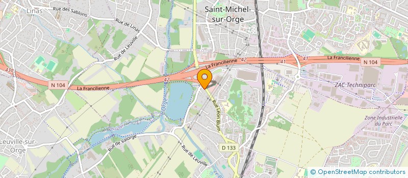 localisation de l'entreprise MONSIEUR NIZAR BEN DOUA à BRETIGNY-SUR-ORGE