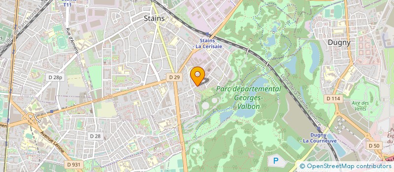 localisation de l'entreprise MONSIEUR NIZAR BEN GUIRAT à SAINT-DENIS