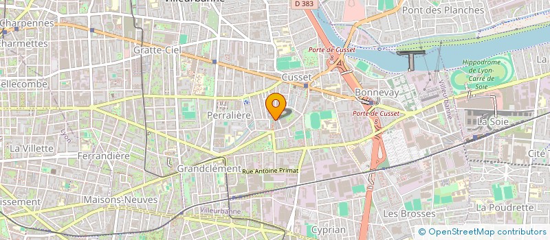 localisation de l'entreprise MONSIEUR NIZAR BEN TALEB  VILLEURBANNE