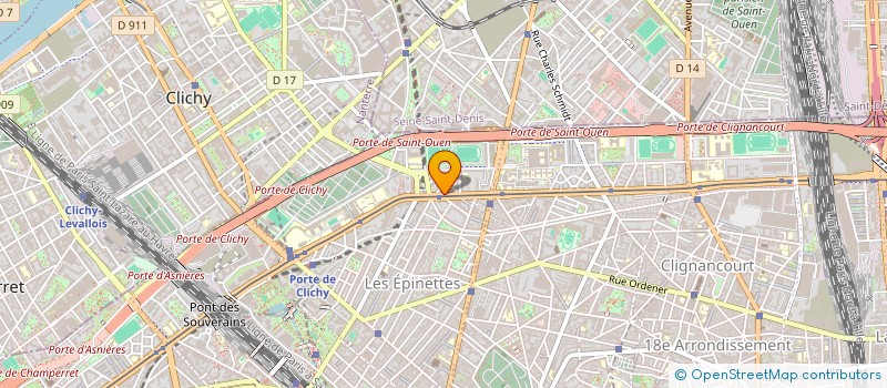 localisation de l'entreprise MONSIEUR NIZAR BOUIDDOU  PARIS