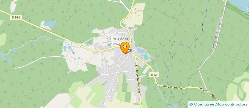 localisation de l'entreprise MONSIEUR NIZAR BOUZIDI  SAINT-LEGER-EN-YVELINES