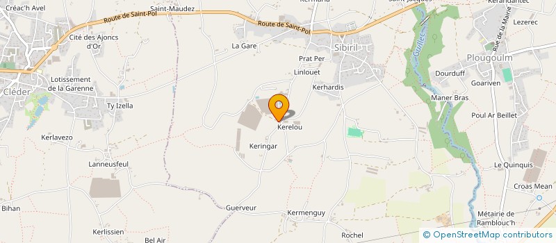 localisation de l'entreprise MONSIEUR NIZAR DERBALI  ROSCOFF