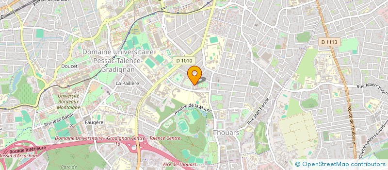 localisation de l'entreprise MONSIEUR NIZAR EL HANNAOUY  TALENCE