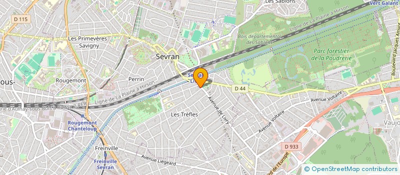 localisation de l'entreprise MONSIEUR NIZAR EL KHOURY HARB à SEVRAN