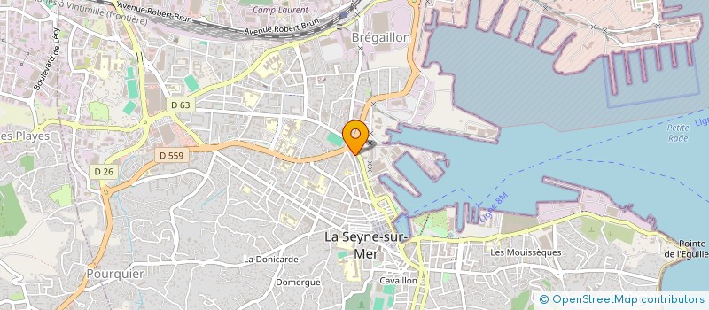 localisation de l'entreprise MONSIEUR NIZAR GHRAIRI à LA SEYNE-SUR-MER