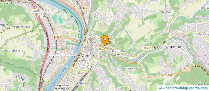 localisation de l'entreprise MONSIEUR NIZAR GHRIBI  VIENNE